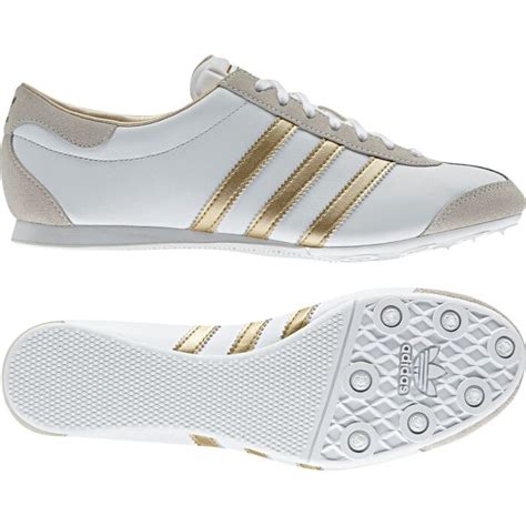 adidas aditrack weiß gold|adidas track and field shoes.